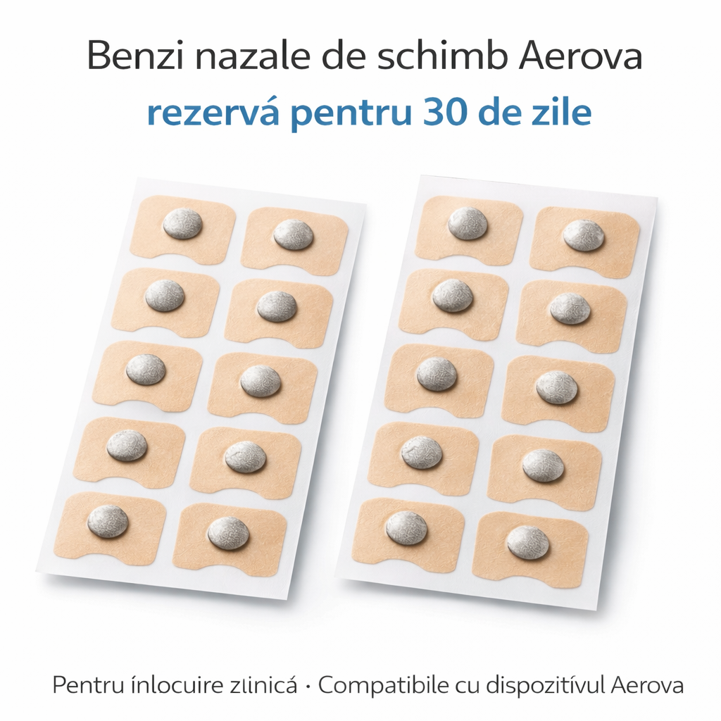 Aerova Refill – Benzi nazale (1 lună)